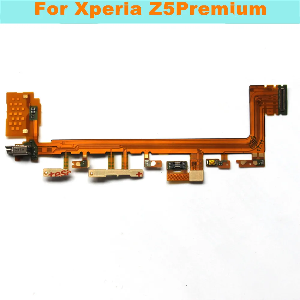 Протестировано Высокое качество для Sony Xperia Z5P Z5Premium E6833 E6883 E6853 кнопка включения