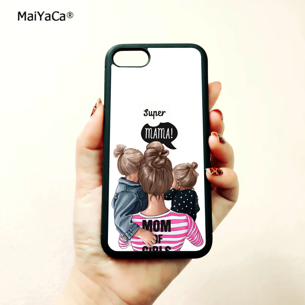 MaiYaCa mama mum and babys художественный мягкий чехол для телефона s для apple iPhone 11 pro max 5S SE 6 6s plus 7 7plus 8plus XR XS MAX чехол - Цвет: B5912