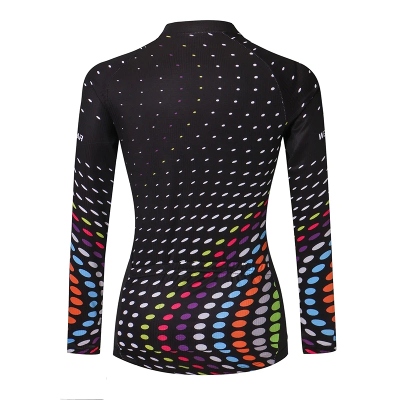 Женская трикотажная футболка WEIMOSTAR с длинным рукавом для велоспорта S XXXL|cycling jersey