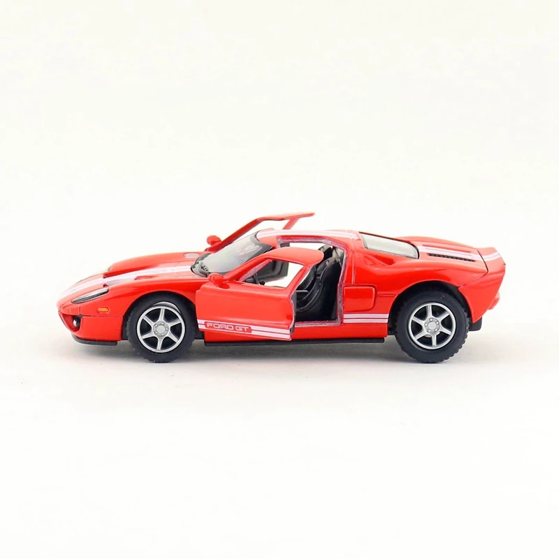 Доставка/игрушка KiNSMART/модель под давлением/Масштаб 1:36/2006 Ford GT Super/автомобиль с