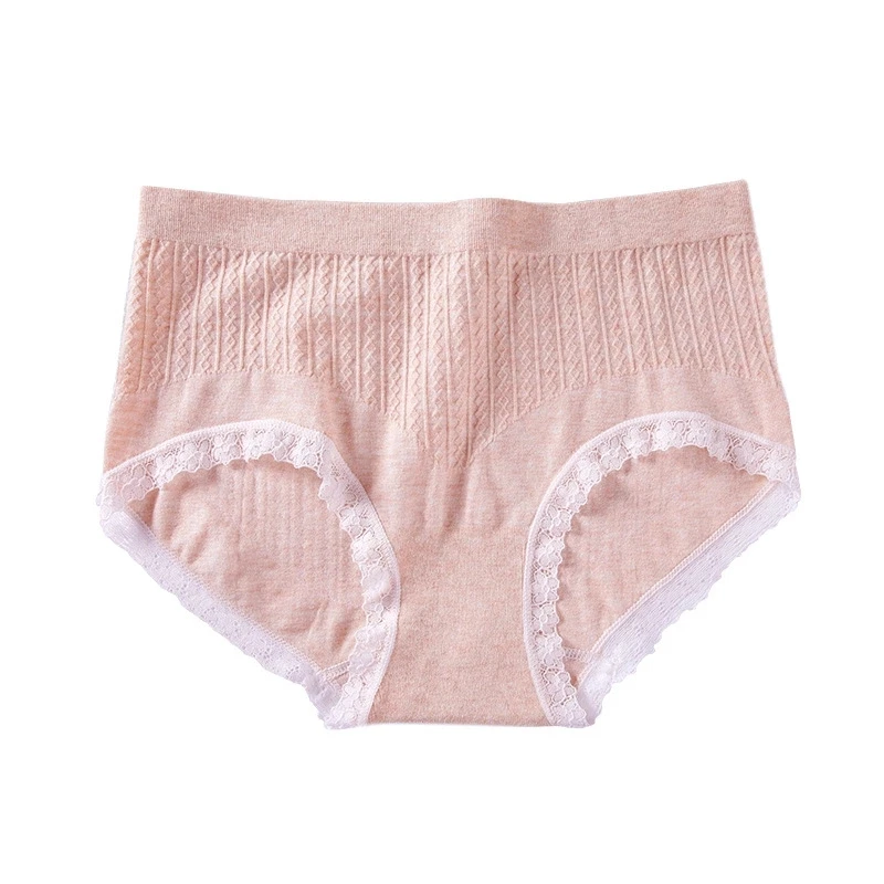 Amazon Hot Selling Pure Cotton Underwear Low Waist Women Lace Panties | Женская одежда