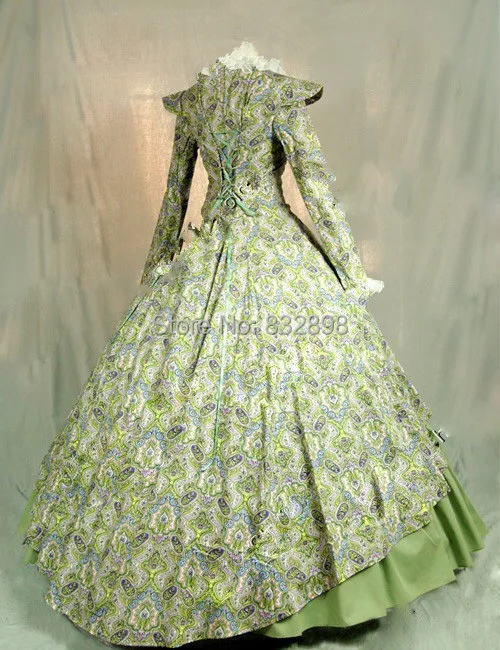 Лидер продаж готические викторианские Бальные платья/длинные сценические