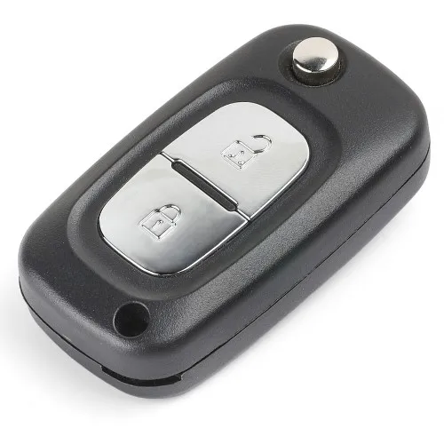 KEYECU 2PCS Flip Remote Key Fob 2 Button FSK 434MHz PCF7961 for Renault Clio 3 Kangoo Master | Автомобили и мотоциклы