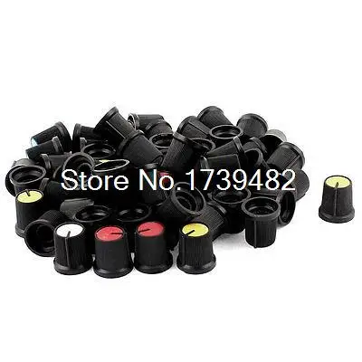 5 мм отверстие вала Вращающаяся ручка управления потенциометром разные цвета 60