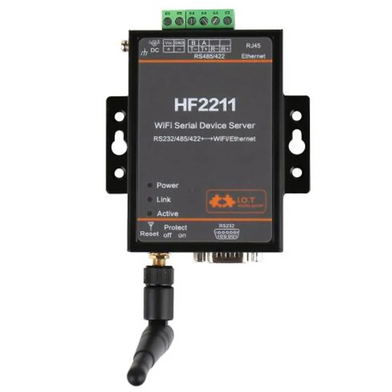 Модуль Wifi 2211 промышленный модуль Modbus RS232 RS485 RS422 к Wi-Fi Ethernet конвертер устройство TCP