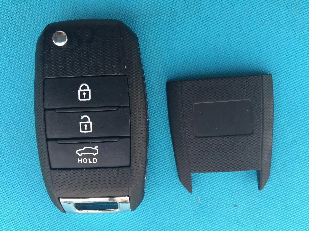 1 шт. Новый сменный ключ без рисунка Складной флип-пульт дистанционного