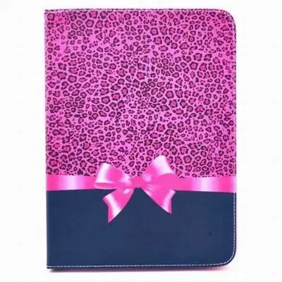 Модный кожаный чехол для Samsung Galaxy Tab4 Tab 4 T530 t531 10 1 ''с цветком в полоску