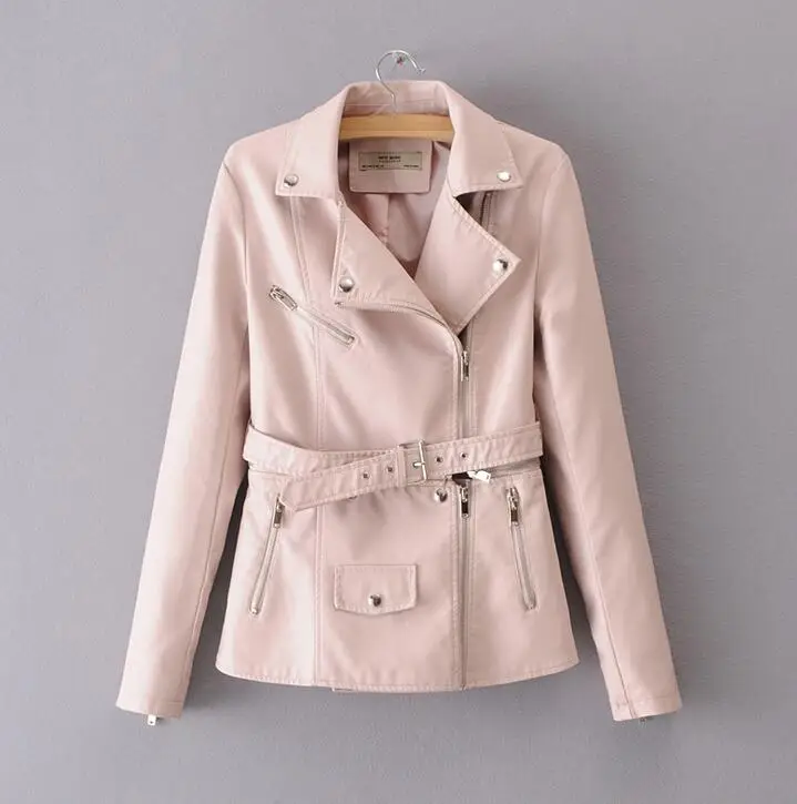 MQQAF2018 Новый модный стиль нагрудный пояс с длинным рукавом пальто на молнии