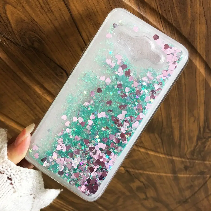 Green Y3() чехлы для телефонов для Huawei Y3, чехол для coque Huawei Y3, чехол, блестящий динамический жидкий мягкий чехол из ТПУ на заднюю панель - Цвет: Green