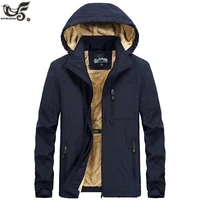 plus size m5xl 6xl fur hooded winter jacket men streetwear fashion warm wool liner man jacket and coat windproof male parkas
