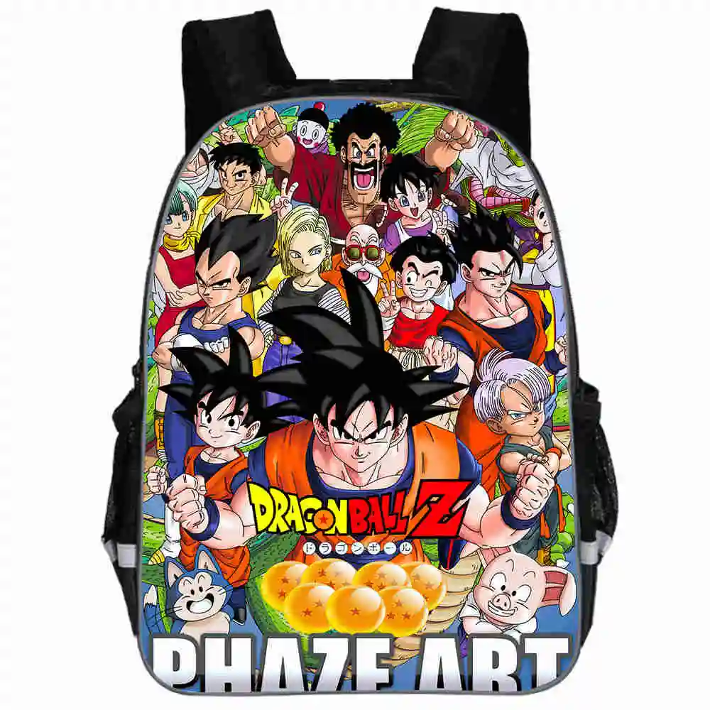 Z Рюкзак с драконом и шариком, ультра-Instinct Goku Z Vegeta Migatte no Gokui, повседневные школьные сумки для маленьких мальчиков и девочек, подростков, Mochila Bolsa - Цвет: Z
