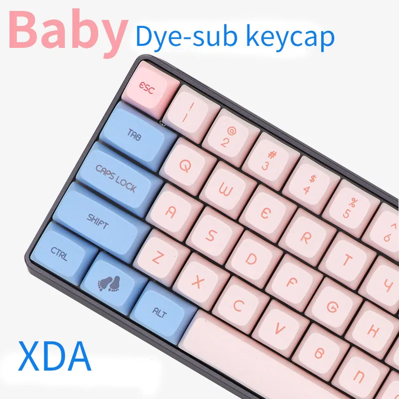 BGKC PG Детские этермосублимационные шрифты PBT DSA keycap для проводной USB механической