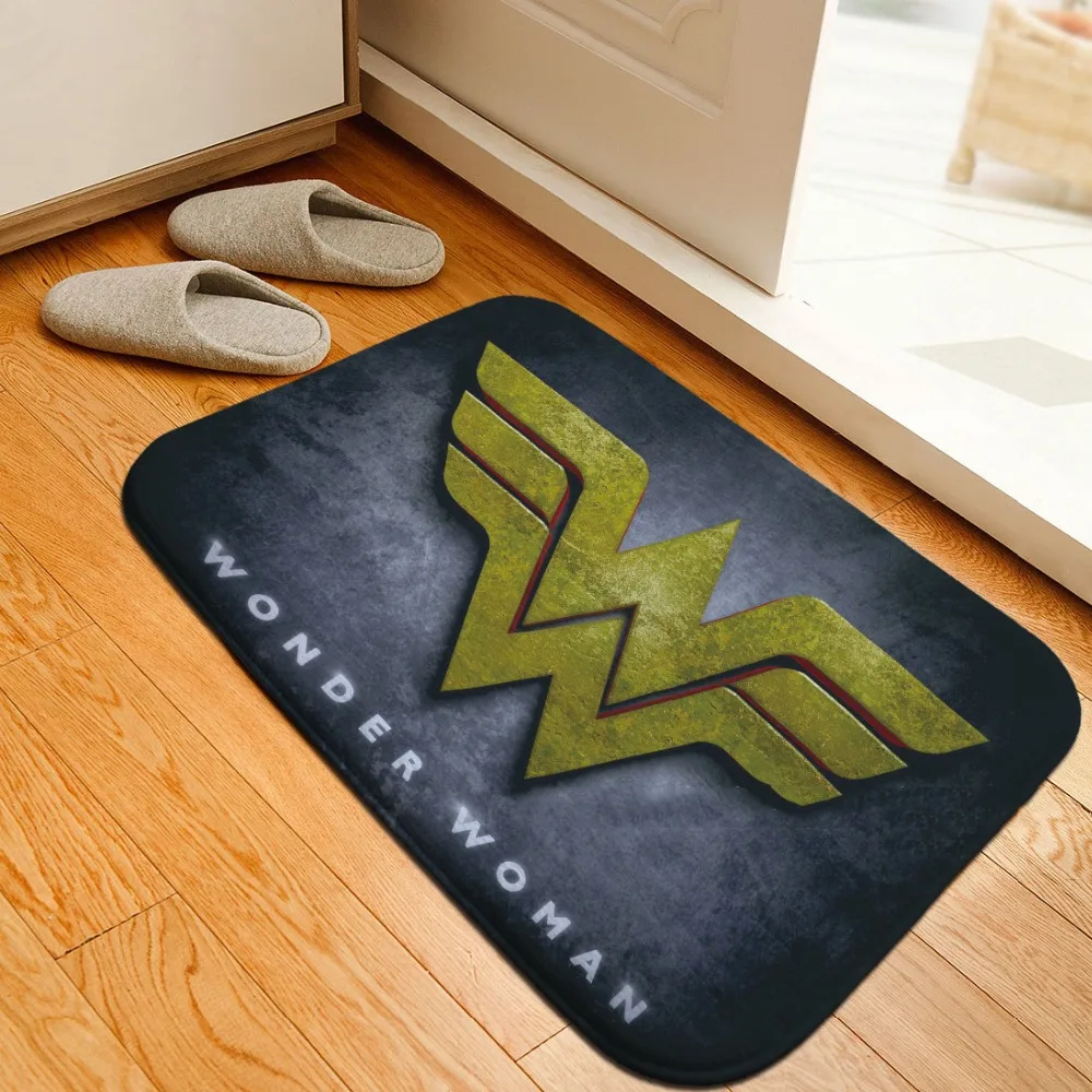 Мультяшный напольный коврик Придверный нескользящий ковер кровать гостиная