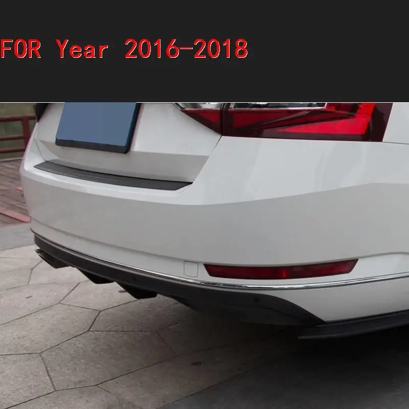 Тюнинг заднего диффузора автомобиля передняя губа модернизированные части украшения авто внешние защитные бамперы 16 17 18 для Skoda Superb - Цвет: MODEL A