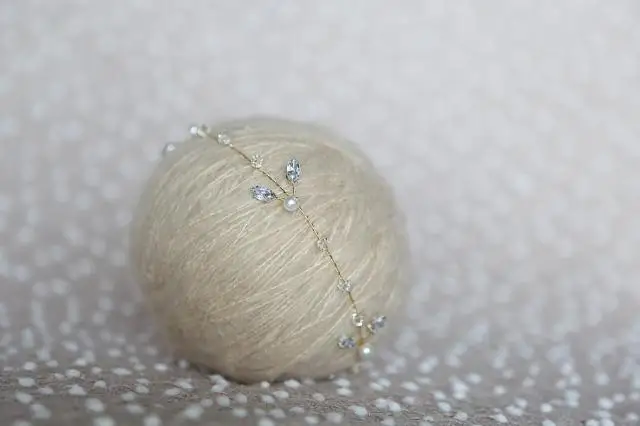 Блестящая повязка для волос ручной работы с кристаллами на голову малышей