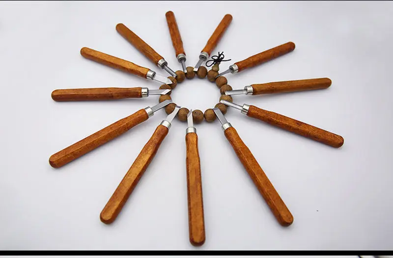 12 видов деревянной ручкой набор ножей деревянные инструментов для резьбы резак