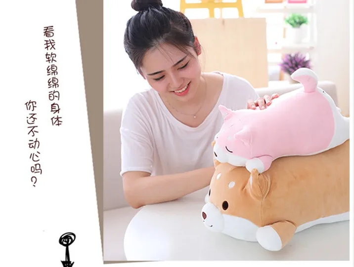 1 шт. 35/55 см Мягкие Плюшевые Kawaii толстый Косплей Shiba «Лисья Секретная служба»(Inu и собаки из мультфильма, подушка для детей girlfreind подарок на день рождения