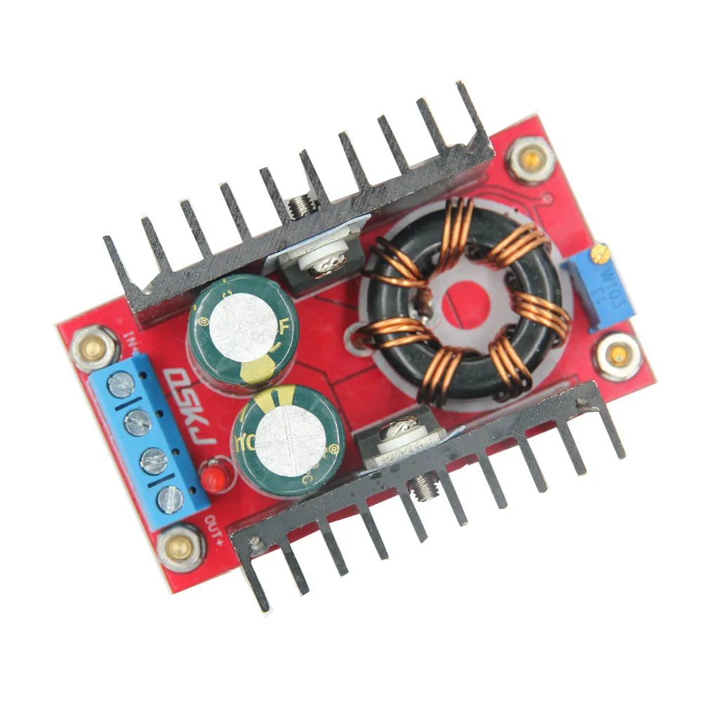 

2PCS 150W DC-DC Boost Converter 10-32V To 12-35V 10A Step Up Power Supply PC Voltage Charge Module For Arduino