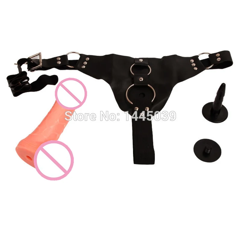 Ремешки на реалистичные трусы с фаллоимитатором для женщин и мужчин пары страпон