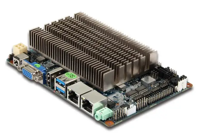 Новая Оригинальная безвентиляторная J1900 CPU 3 5 &quotIPC SBC Встроенная Материнская