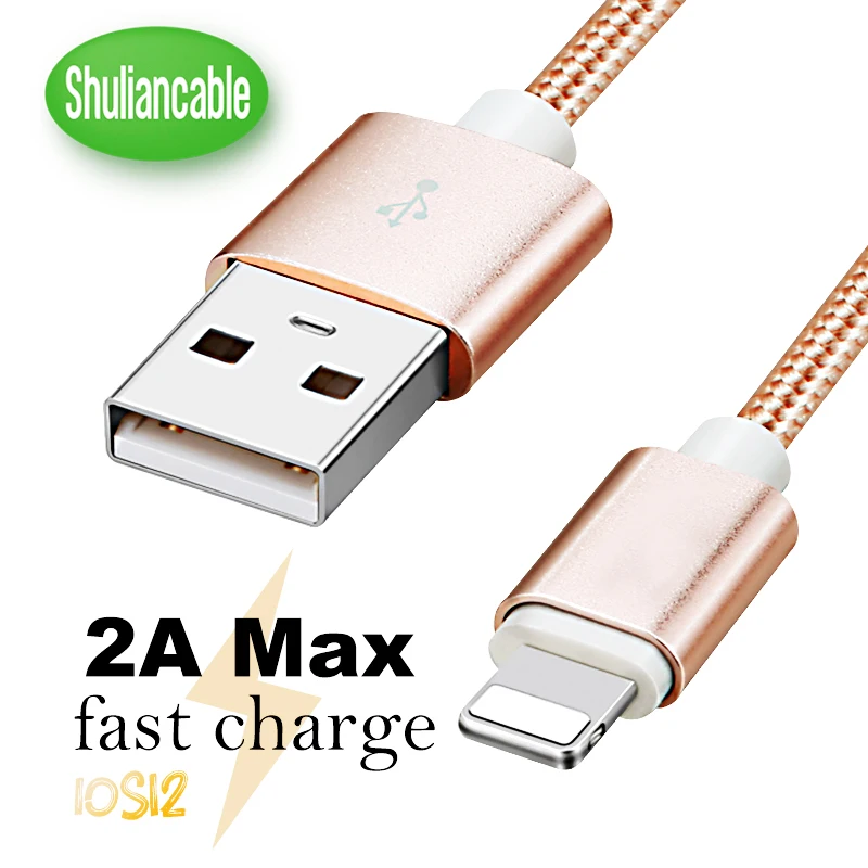 USB кабель для iPhone быстрое зарядное устройство освещение кабели зарядный Шнур XR Xs