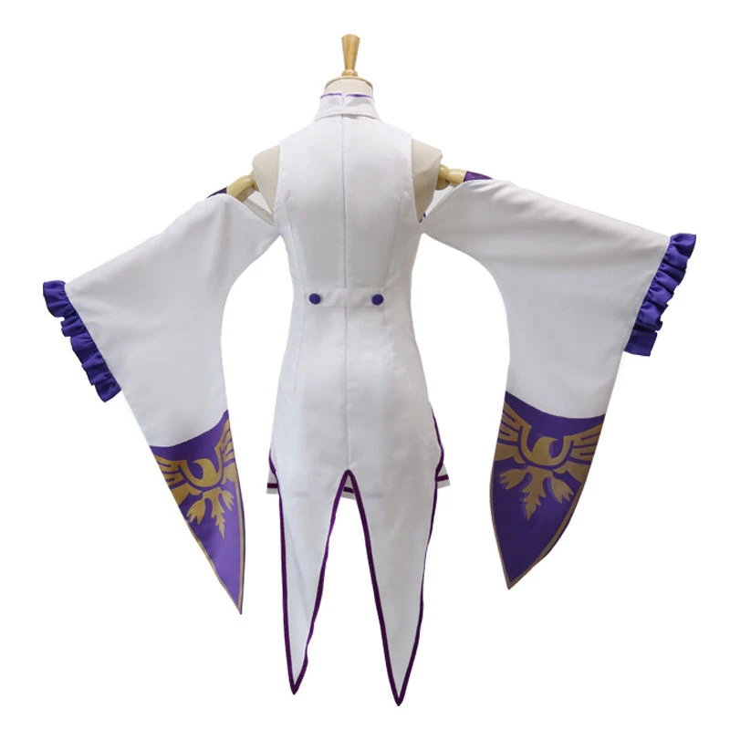 Костюм для косплея Re Zero kara Hajimeru Isekai Seikatsu Emilia Re:Life in a Different World of Zeros Dress For Woman Anime|cosplay