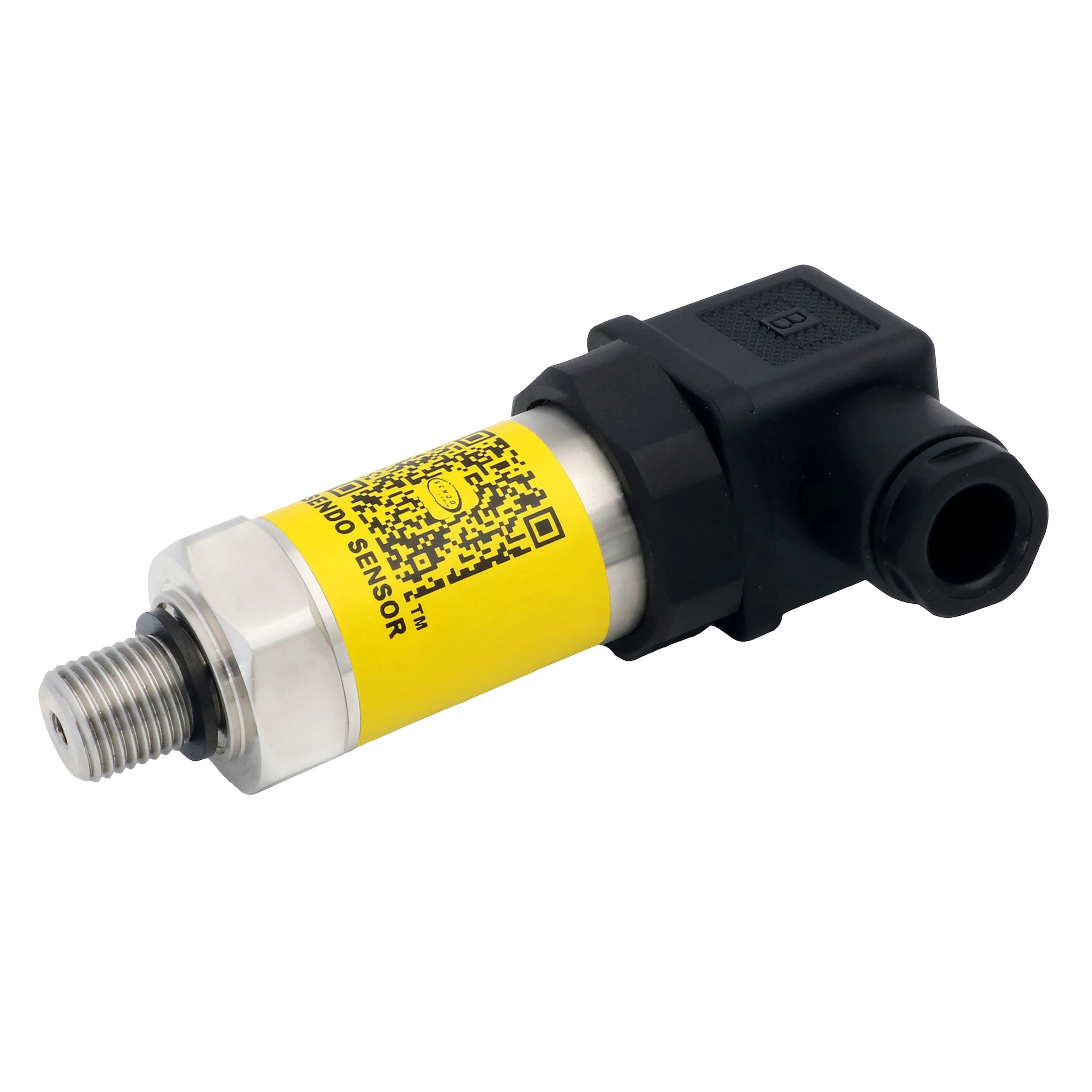 0.5 to 4.5V amplified signal -0.1 0 bar affordable pressure transducer 5V DC supply AISI 316L diaphragm G1 4 in thread |
