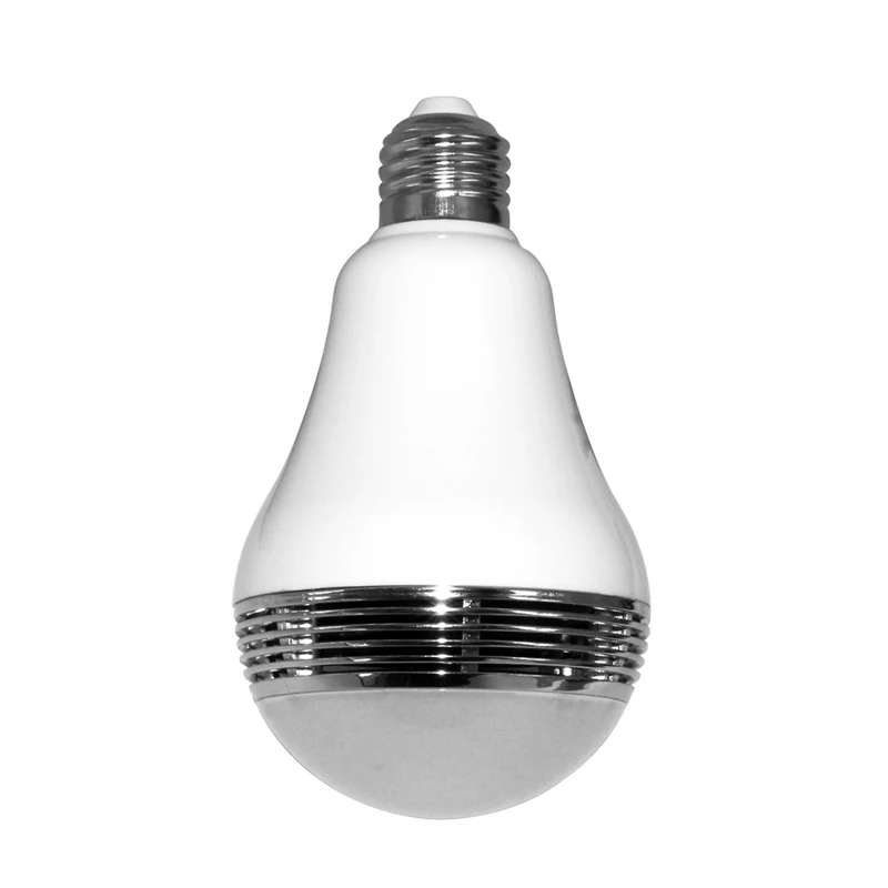 Мода Smart Bluetooth 4.0 E27 RGB Цвета Светодиодные Лампы Беспроводная Акустическая система