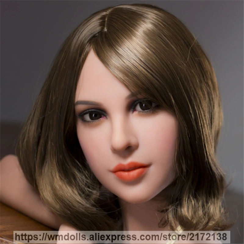 WMDOLL новые секс куклы голова настоящая силиконовая кукла для любви головы