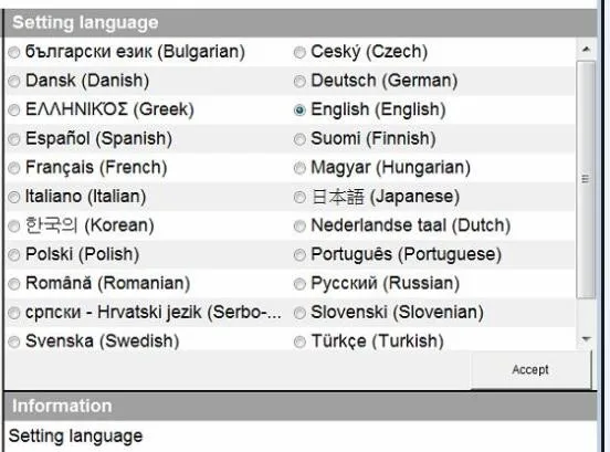 Language xentry