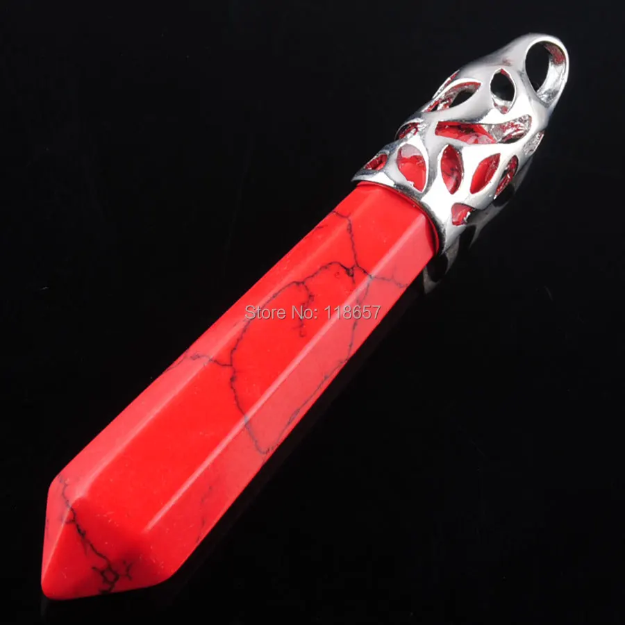 Бесплатная доставка Howlite Агаты драгоценные камни бусины шестигранные