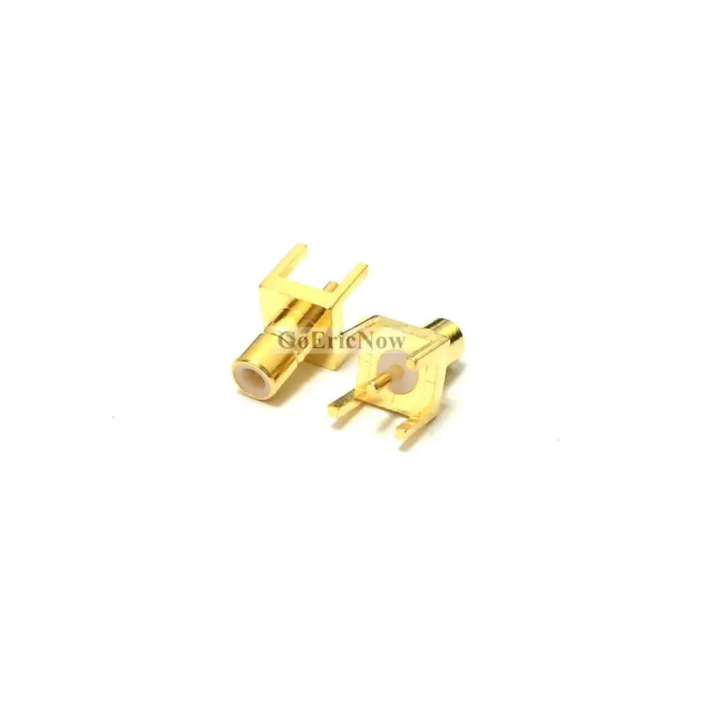 100 pcs SMB Jack with Male Center Pin in RF Connector Straight/Edge PCB Mount Post Terminal 4 Stud | Обустройство дома