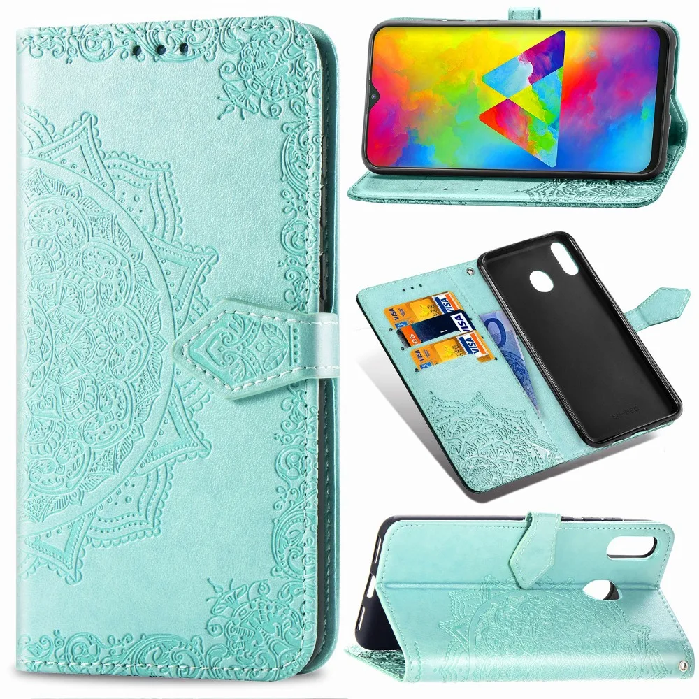 Рельефный чехол для samsung Galaxy A50 A70 A40 A30 A20 A20E A10 A10E A80 A60 A20S A30S A40S Флип кожаный чехол для samsung A51 A71