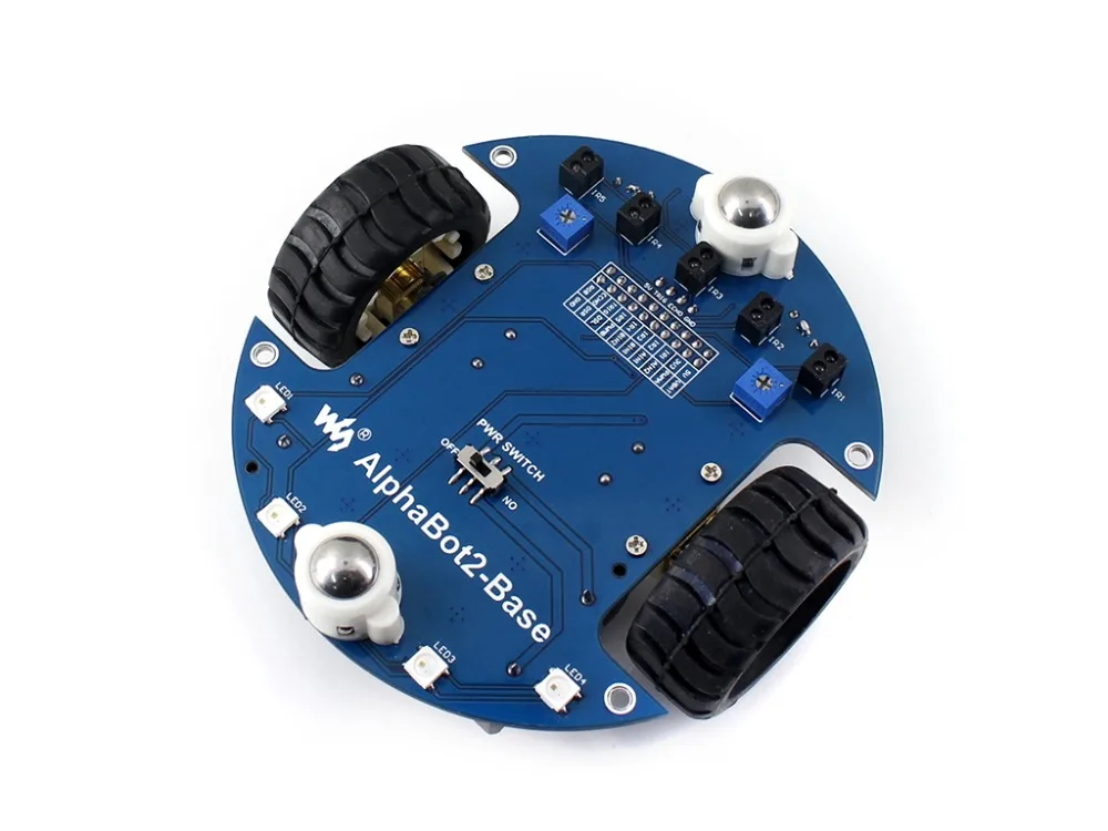 

AlphaBot2 robot building kit: 2018 new original Raspberry Pi 3 Model B+,RPi Camera (B)+Micro SD Card card+15 Acc