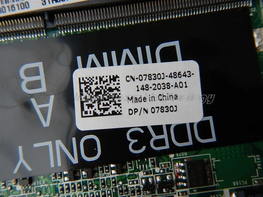 Материнская плата для ноутбука Dell N7110 07830J CN-07830J DA0R03MB6E0 PGA989 HM67 DDR3 Встроенная 100%