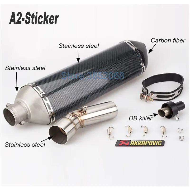 Выхлопная труба для мотоцикла выхлопная подходит F650GS F800GS F700GS F800R|Выхлопные трубы
