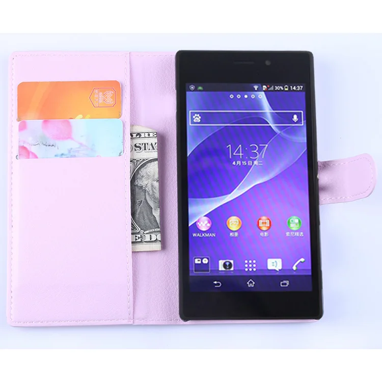 Чехол-книжка с бумажником для sony Xperia M2 Aqua M 2 S50h D2302 D2303 D2305 D2306 D2403 D2406 кожаный чехол для телефона s Coque Funda