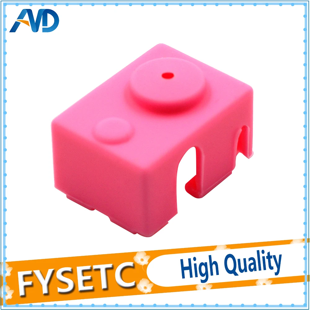 3pcs/lot V6 Silicone Sock 3D Printer Support PT100 Original /non-Official J-head 1.75/3.0mm Heated Block Extruder | Компьютеры и офис
