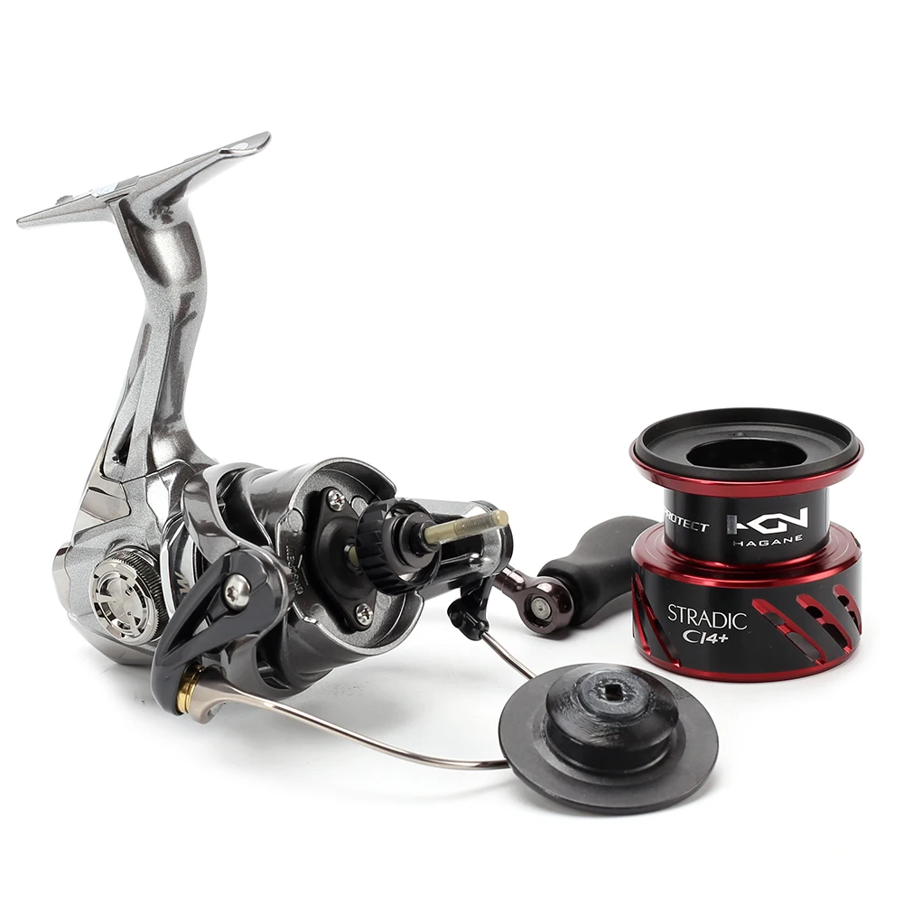 Shimano Оригинал STRADIC CI4 1000HG 2500HG C3000HG 4000XG спиннинговая катушка 7BB X Ship алюминиевая с