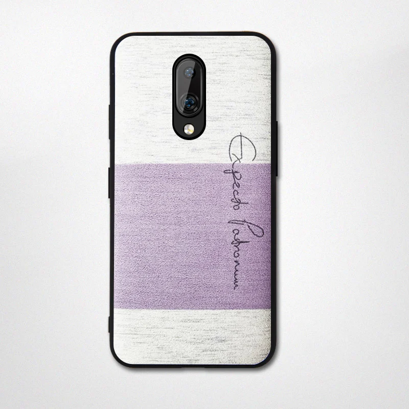 purple Чехол для oneplus 7 защитная задняя крышка MOFi one plus 7 pro противоударный чехол хлопковая ткань противоударный чехол для oneplus 7 pro чехол s - Цвет: purple