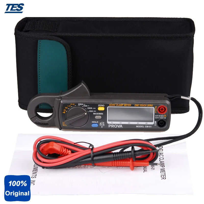 Цифровой зажим постоянного/переменного тока CM01 с высоким разрешением |