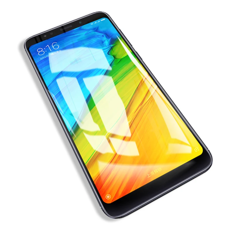 Полностью покрытое закаленное стекло 2 5 D для Xiaomi Redmi плюс Экран протектор телефон