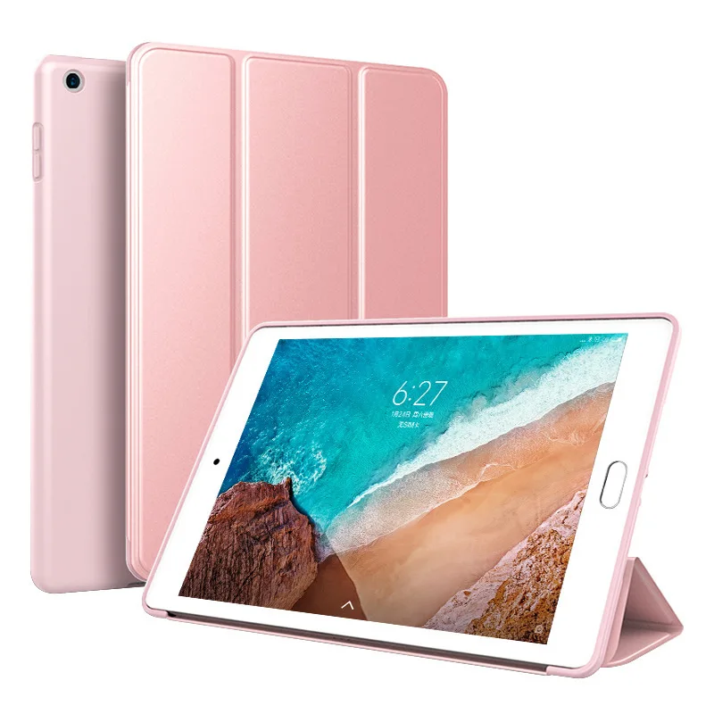 Для Xiaomi mi Pad 4 чехол, GOOJODOQ mi Pad4 чехол из искусственной кожи Силиконовый Мягкий противоударный Тонкий чехол для Xiaomi mi pad 4 чехол Funda
