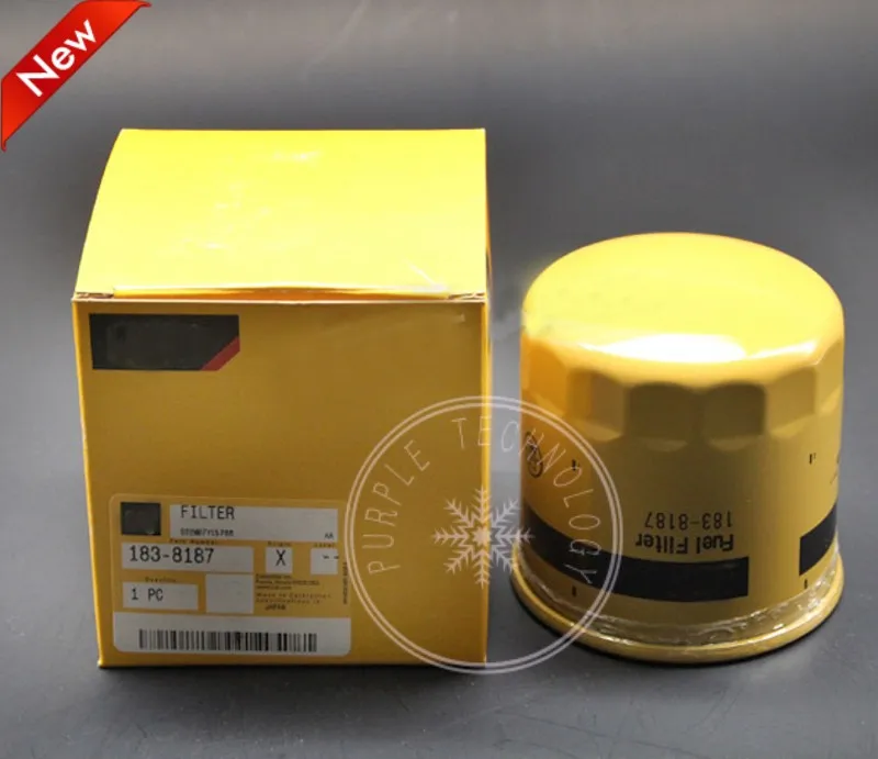 Оригинальный Топливный фильтр двигателя 183-8187 для CAT 307C 307E | Автомобили и