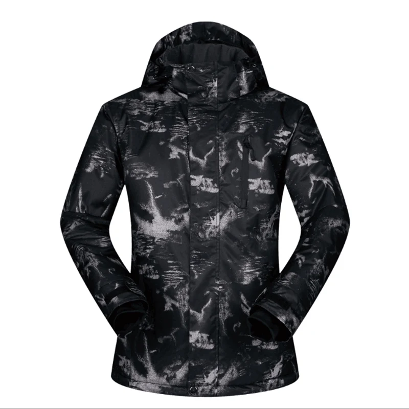 only jacket Лыжная куртка+ брюки, мужской лыжный костюм, комплекты, водонепроницаемый, ветрозащитный, дышащий, зимний бренд, для катания на лыжах, для снега, для катания на сноуборде, мужская одежда - Цвет: only jacket