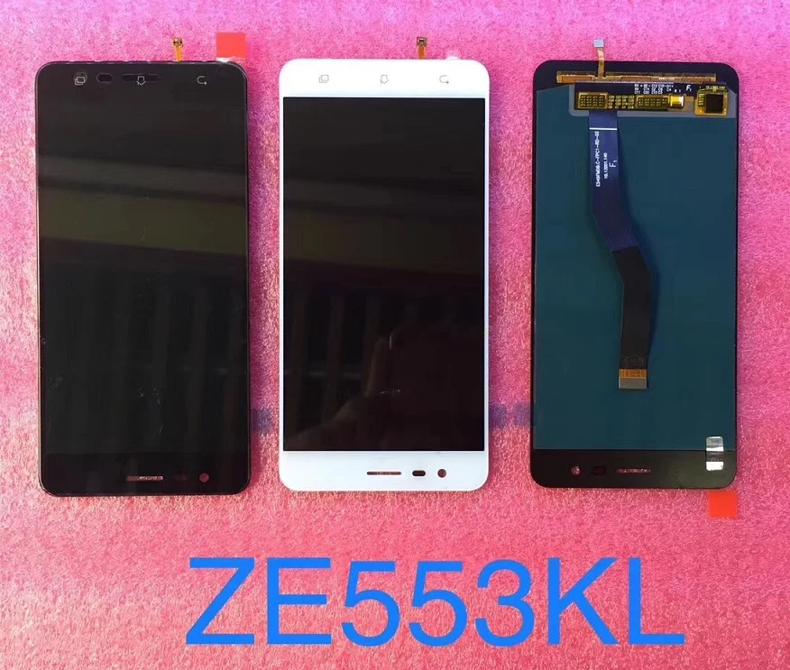 Для ASUS ZenFone 3 Zoom ZE553KL Z01HDA ЖК-дисплей с сенсорным экраном дигитайзер стеклянная панель в сборе