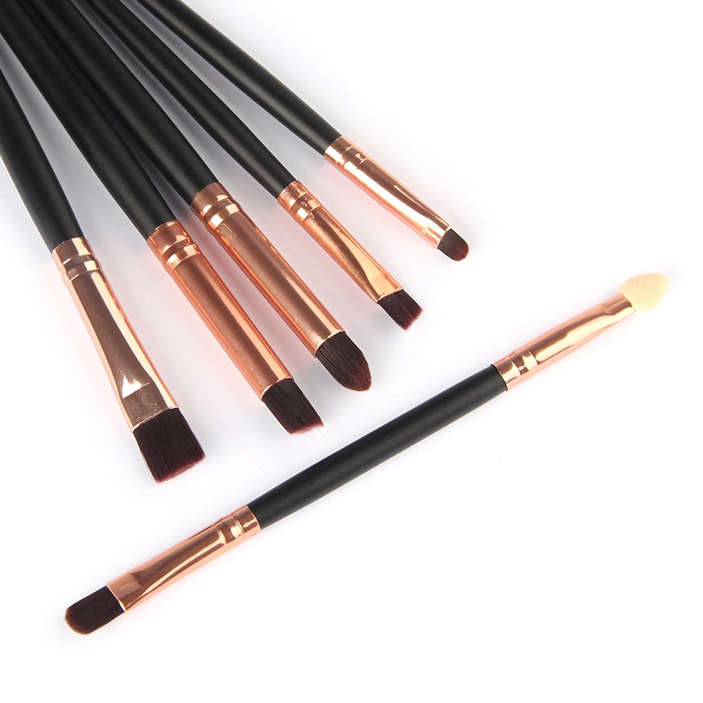 6 шт./партия набор профессиональных кистей для макияжа деревянные инструменты