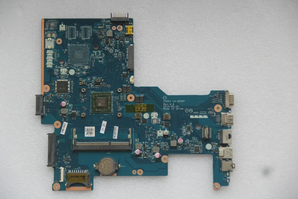 Материнская плата ZSO51 для ноутбука HP 15 G 761532 601 LA A996P с AMD A4 5000 CPU Onboad DDR3 полностью