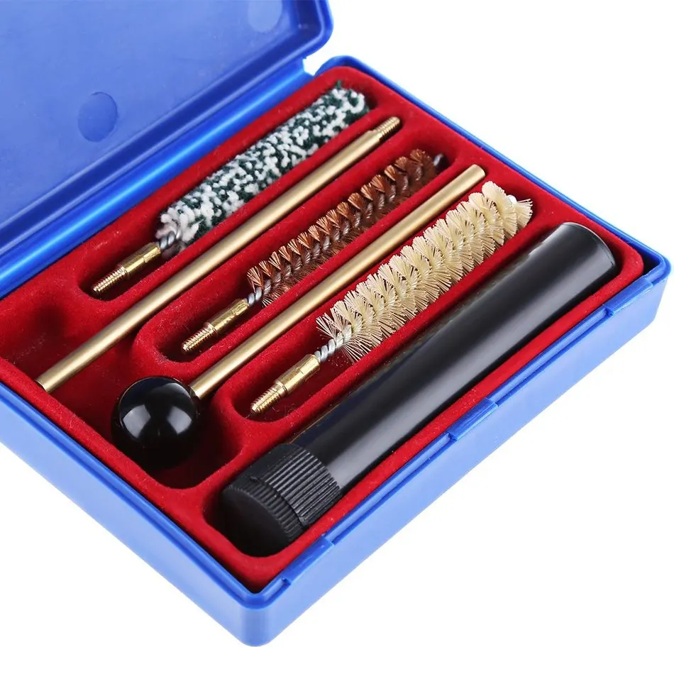 Лидер продаж 6 шт. медь охотничий пистолет инструмент для очистки пистолета набор