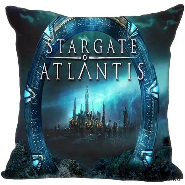 Square Pillowcases На Заказ Декоративная наволочка Sga старгейт Атлантис квадратная молния наволочка лучший подарок 35X35,40x40,45x45 см(одна сторона) 180516-59 - Цвет: Square Pillowcases